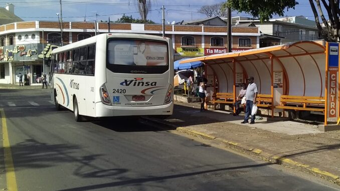 transporte coletivo TB