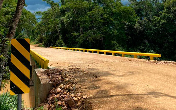 Ponte Rio Apucarana em Ortigueira
